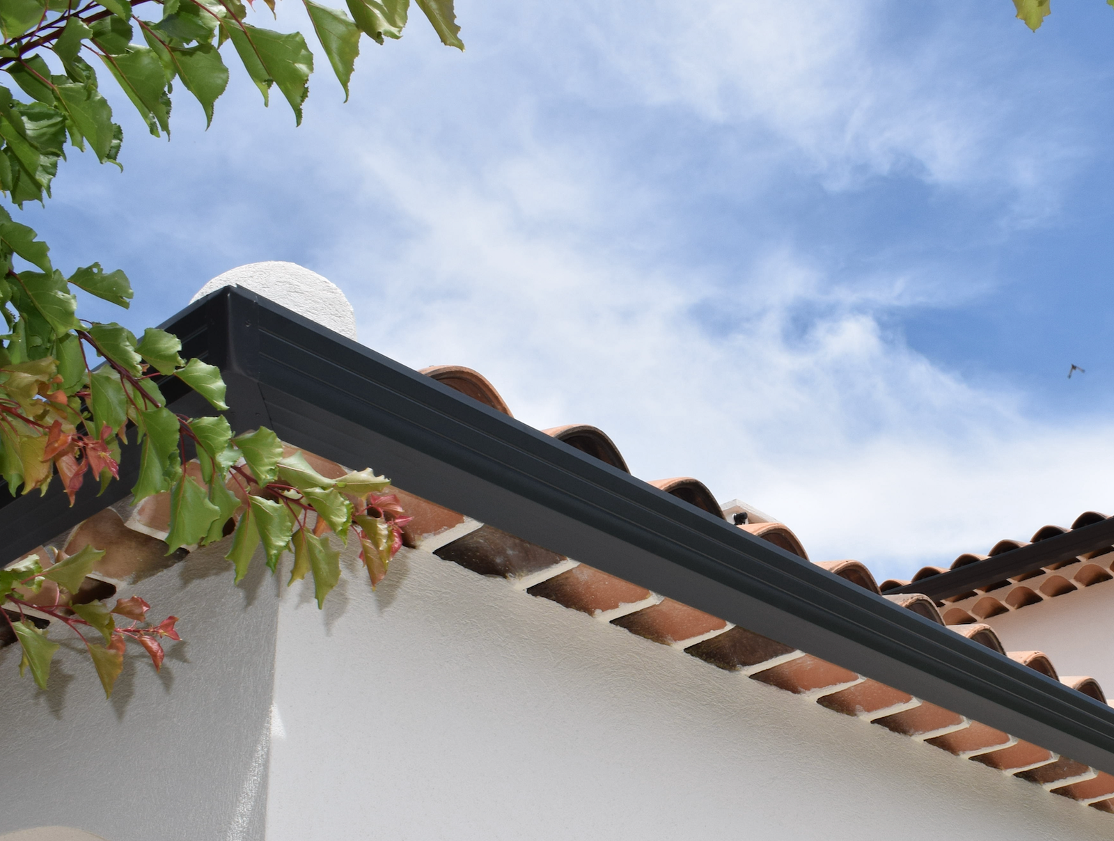 Gouttière forme trapèze aluminium